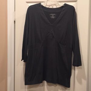 Lane Bryant 3/4-sleeved top